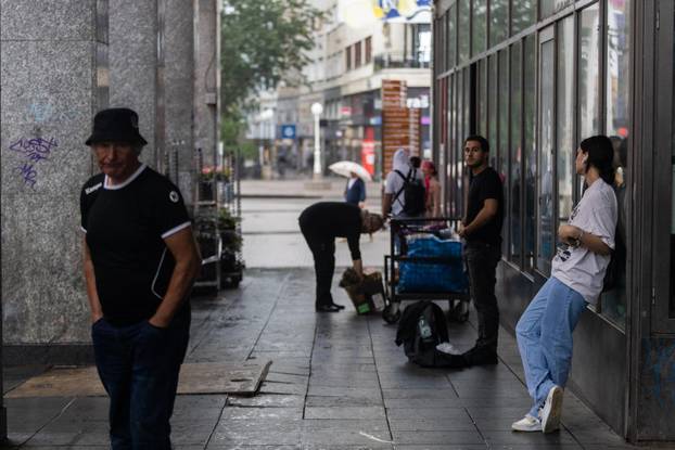 Kišovito vrijeme u Zagrebu