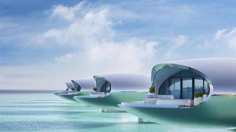 FOTO Shebara Resort je dragulj moderne arhitekture! Spavate u 'školjki' koja pluta na moru...