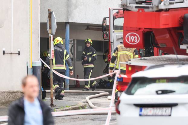 Zagreb: U Vinogradskoj bolnici došlo je do manjeg požara 