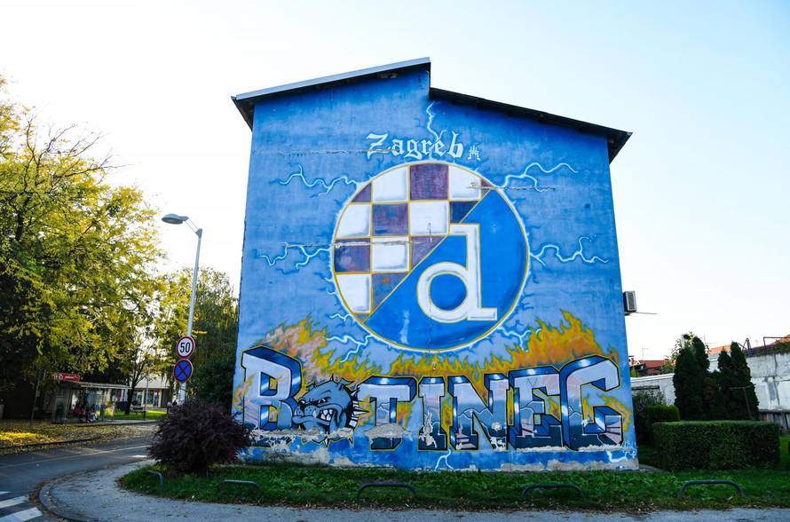 Zagreb: Murali i grafiti Bad Blue Boysa posvećeni Dinamu