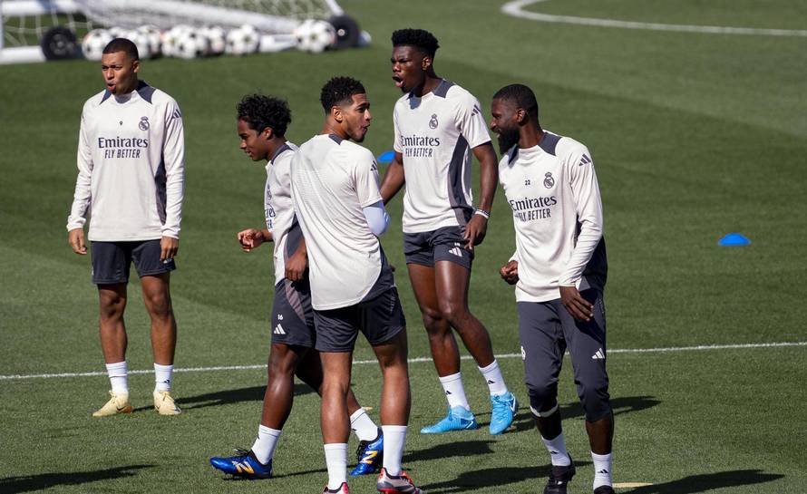 - UEFA Champions League - Champions League 2024/25 League Phase MD1: Real Madrid Training Session and Press Conference