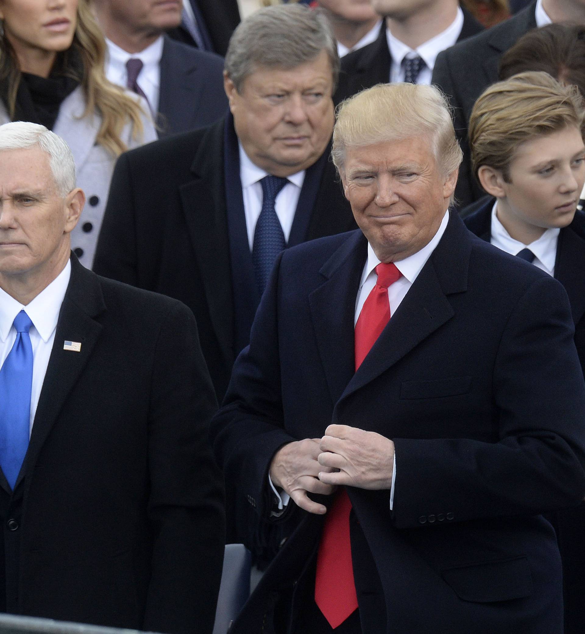 Donald Trump Sworn In As U.S. President  - DC