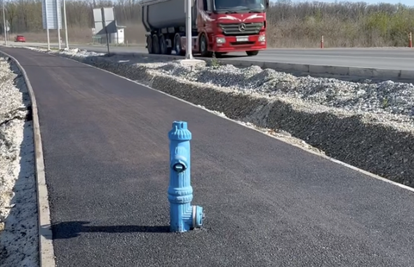 VIDEO Hidrant usred staze u Koprivnici. Izvođač radova za 24sata: Pratili smo projekt!