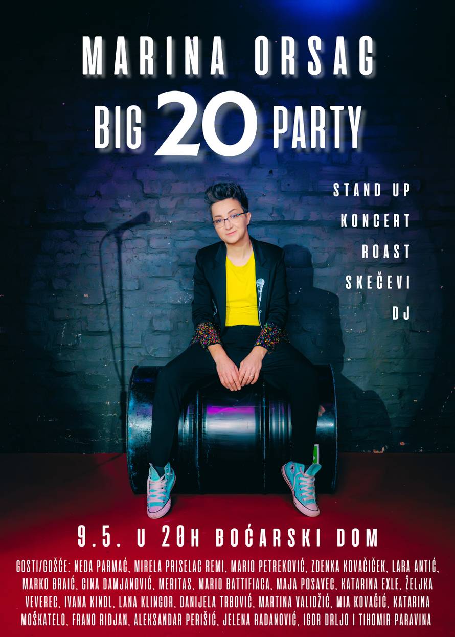 Marina Orsag slavi 20 godina karijere u Boćarskom domu...