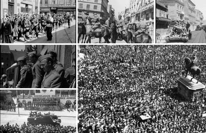 FOTOEKSKLUZIV Pogledajte antologijske i rijetke  fotografije oslobođenja Zagreba 1945.