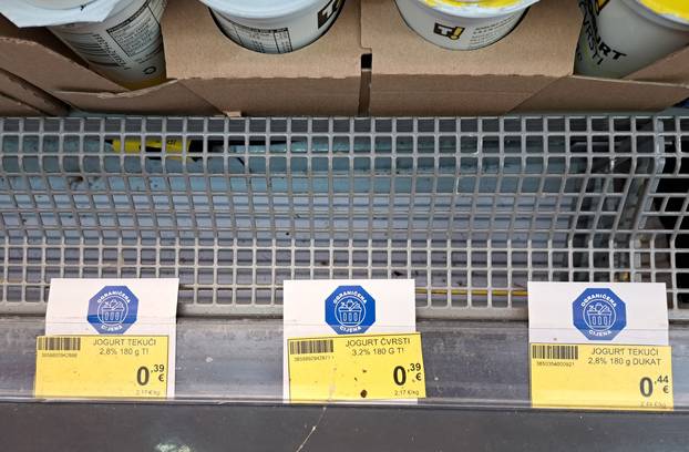 &Scaron;ibenik: Stupio na snagu zakon o ograni&ccaron;enim cijenama 70 proizvoda