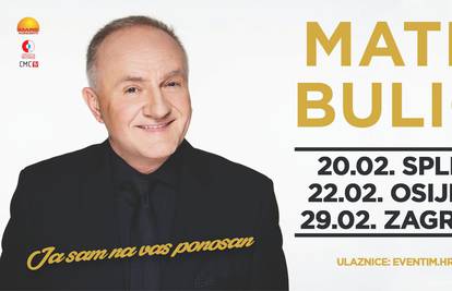 Mate Bulić otkriva goste na turneji: Zak, Šuput, Thompson