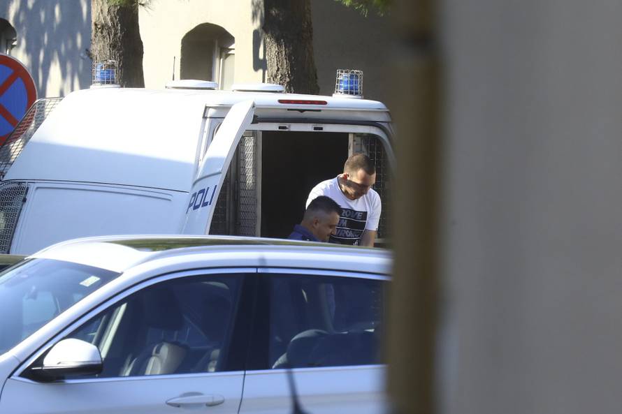 Zagreb, 05.09.2022 - Privodjenje optuzenih za napad na zastitara koji je rezultirao smrcu