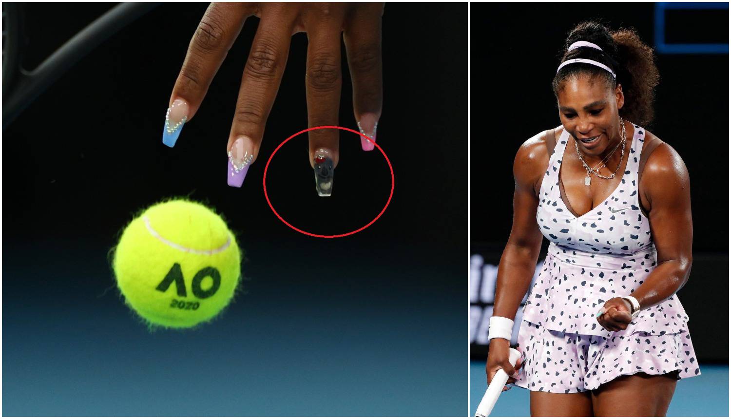 Serena podržala Australiju: Na noktima ima nacrtane koale...
