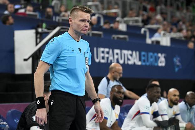 Susret Francuske i Portugala u polufinalu Europskog prvenstva u futsalu