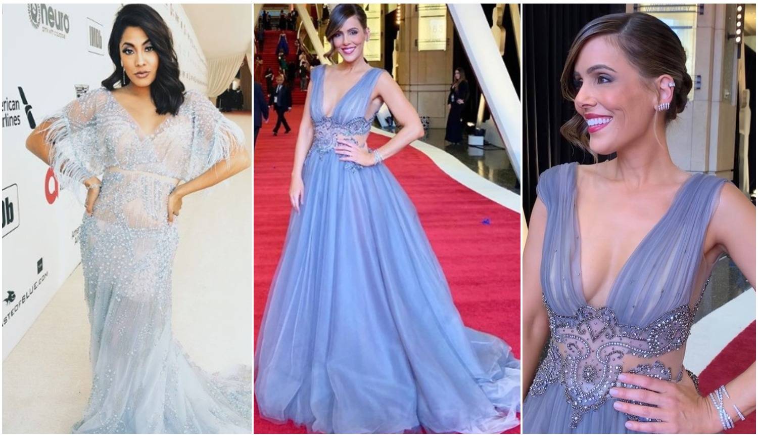 Voditeljice na dodjeli Oscara su se 'utegnule' u hrvatske haljine