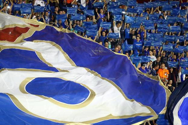 Zagreb: UEFA Liga prvaka, skupina F, 1. kolo, GNK Dinamo - Arsenal FC, navija?i