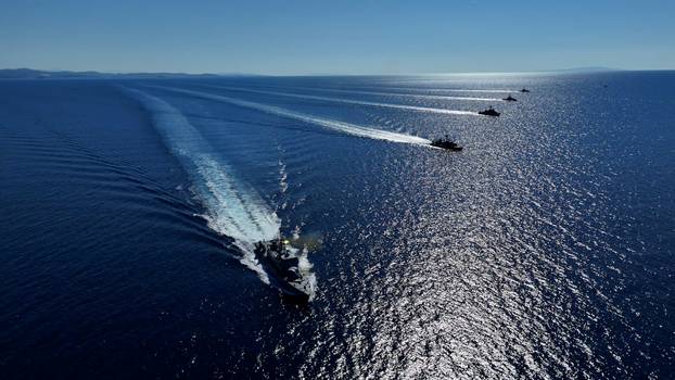 FOTO Hrvatska vojska i na zemlji, zraku, moru. Pogledajte spektakularnu vojnu vježbu