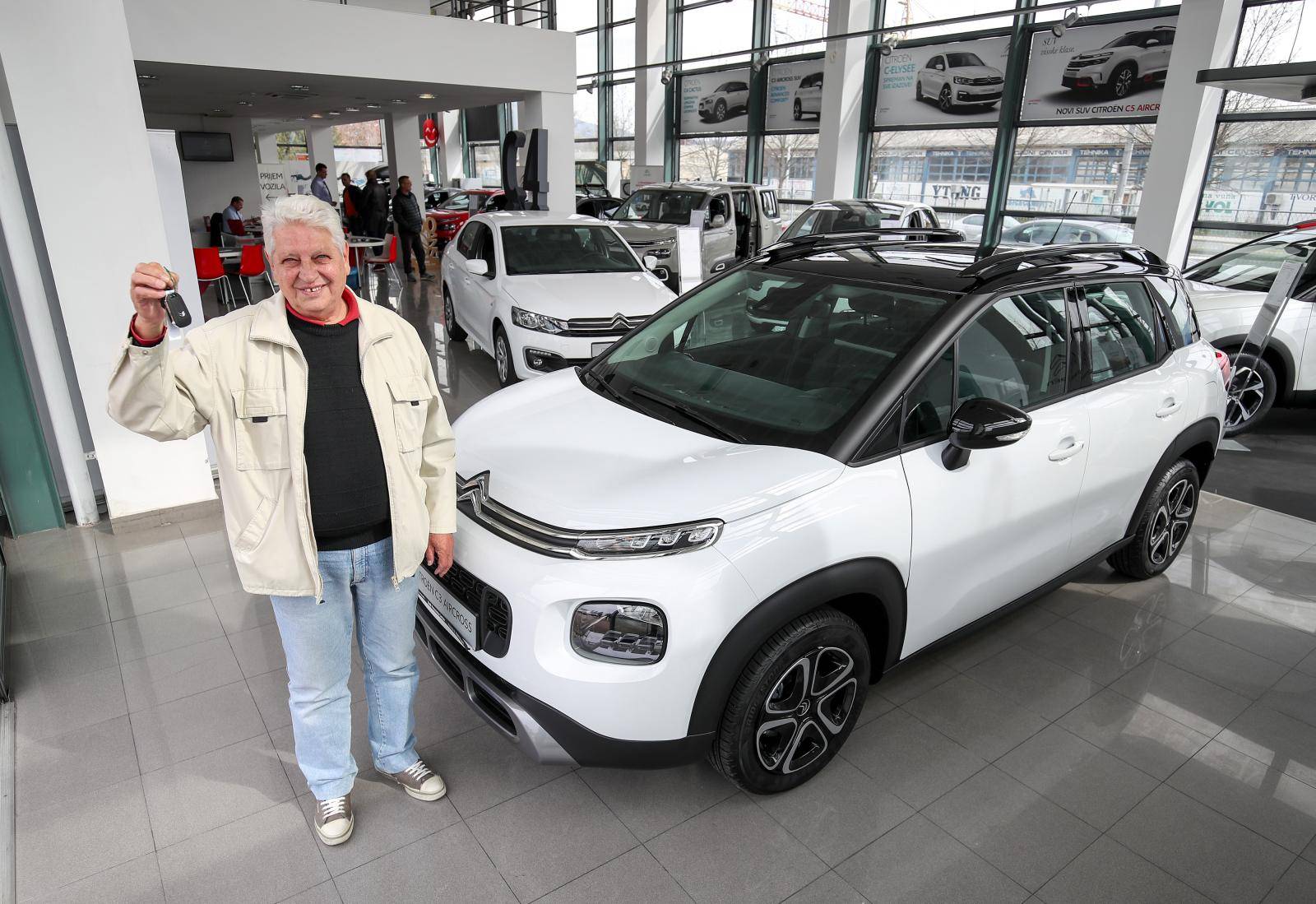 Marijan je osvojio SUV Citroën C3 Aircross: Vozit ću ga stalno