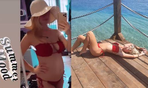 Barbara iz 'Savršenog' pokazala trudnički trbuh u mini bikiniju