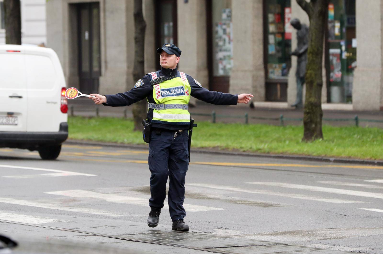 Zagreb: Osiguranje u centru grada zbog posjeta kineske delegacije