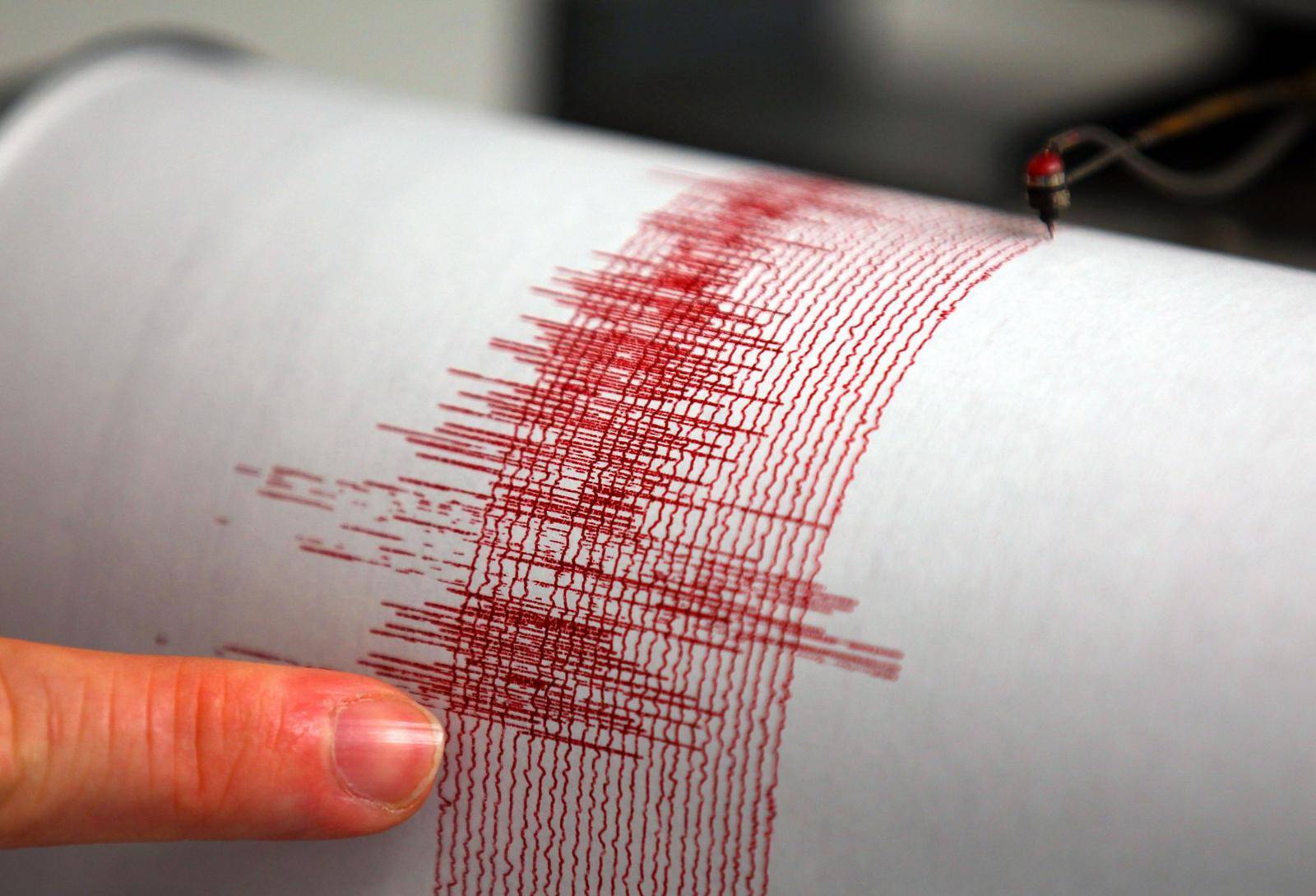 Earthquake in West Germany - Seismograph