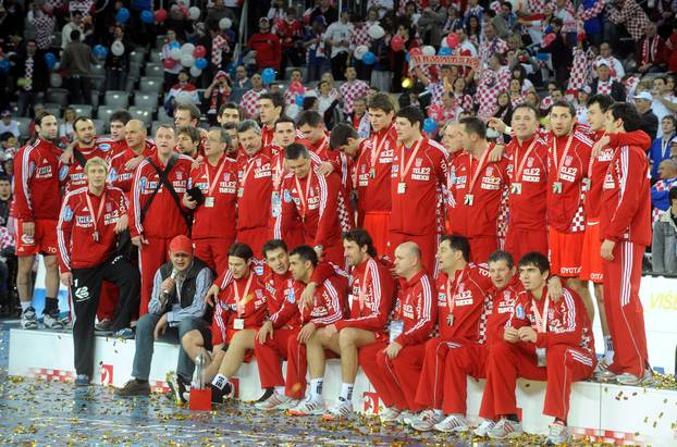 ARHIVA - Zagreb: SP 2009. Ceremonija dodjele medalja