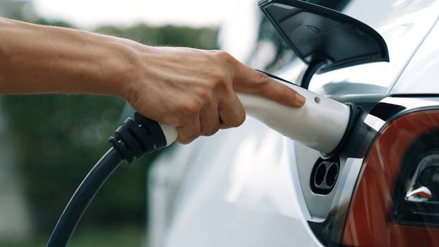 EV car technology utilized for home resident to future sustainability Synchronos