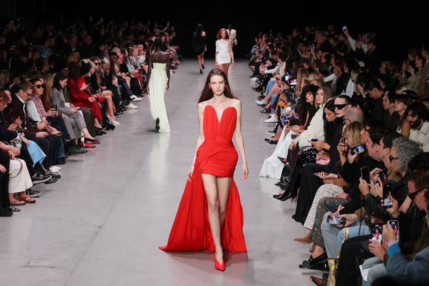 Stella McCartney presents Spring/Summer 2026 Women's ready-to-wear collection during Paris Fashion Week in Paris