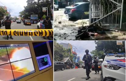 Bombaši samoubojice raznijeli se pred katoličkom crkvom u Indoneziji i ranili 14 ljudi