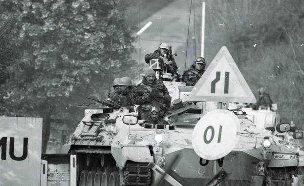 Oslobođenje Pakraca tijekom vojne operacije Bljesak - 1.5.1995.