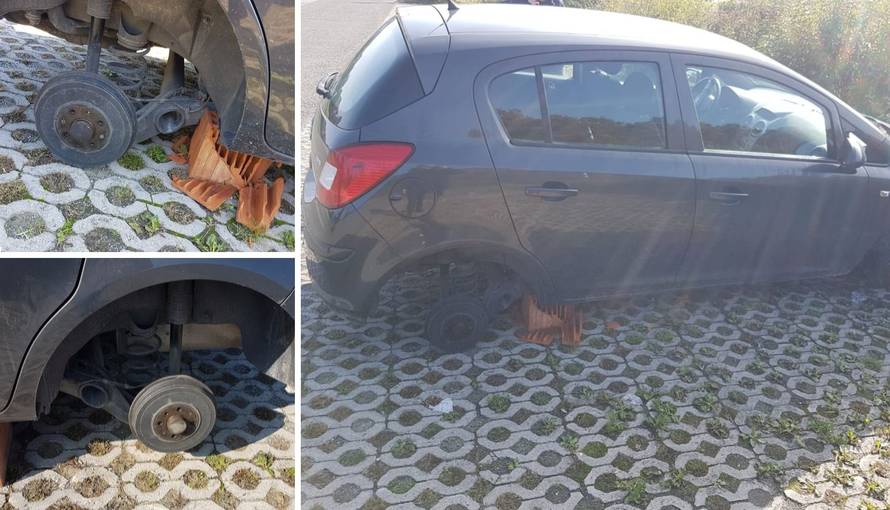 Dok je liječnica radila noćnu, s auta su joj skinuli sve kotače