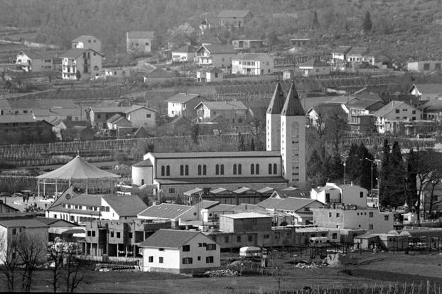 Međugorje - jedno od najpoznatijih katoličkih hodočasničkih odredišta, 27.1.1991.