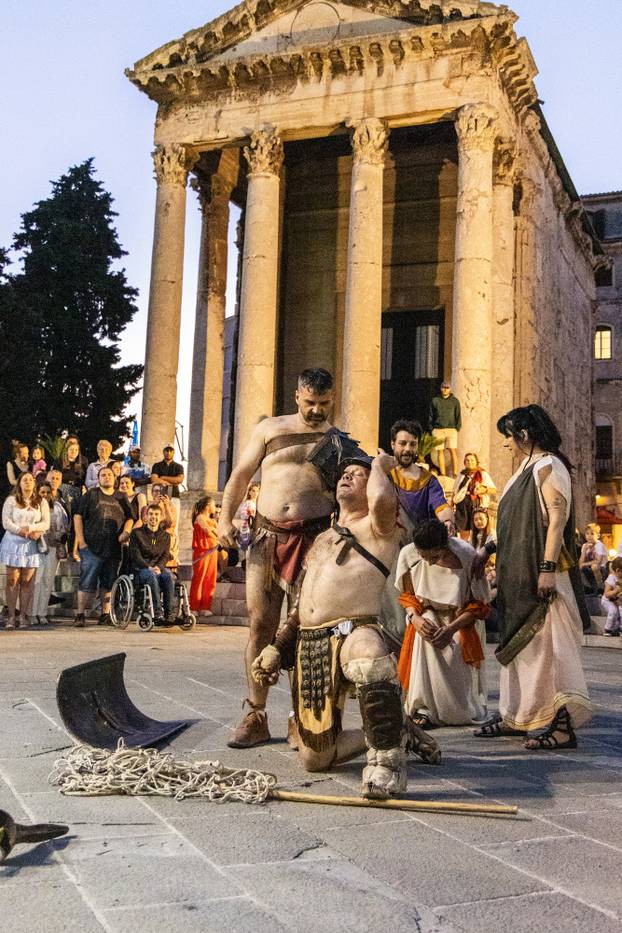 Pula: Održani Dani Antike na povijesnim lokacijama grada