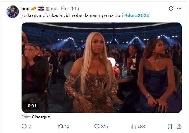 FOTO Pljušte reakcije nakon Dore, ovo su memovi: 'Tko ovo pušta? Što je s glasom? A ton?'