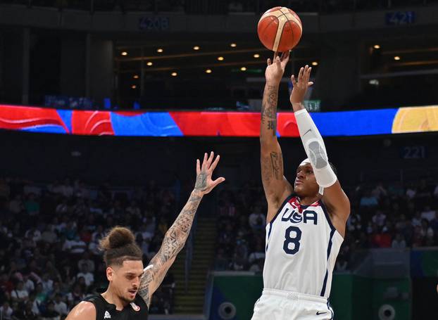 FIBA World Cup 2023 - First Round - Group C - United States of America v New Zealand