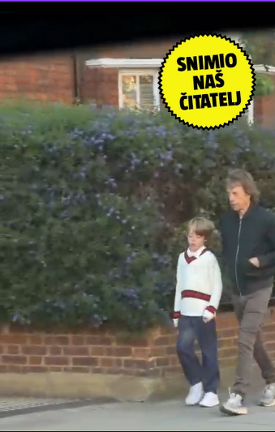 EKSKLUZIVNO Čitatelj 24sata iz Londona snimio Micka Jaggera sa sinom: 'Ne mogu vjerovati!'