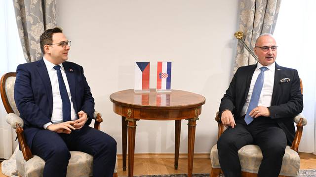 Zagreb: Ministar Gordan Grlić Radman susreo se s češkim kolegom Janom Lipavskim 