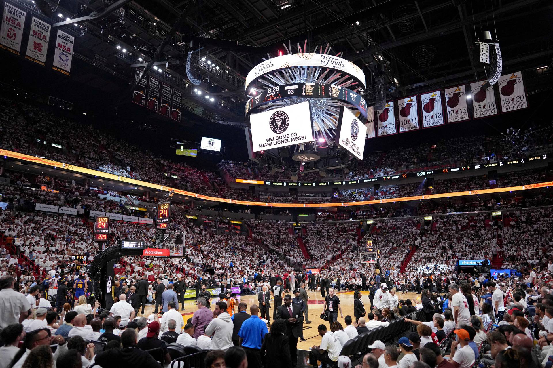 FILE PHOTO: NBA: Finals-Denver Nuggets at Miami Heat