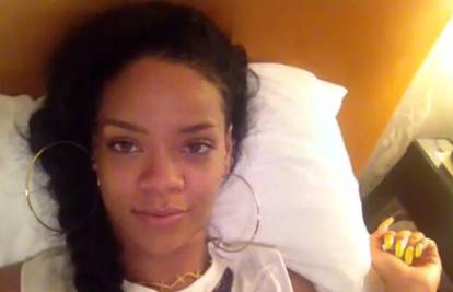 Pospana Rihanna poručila je fanovima iz kreveta: Falite mi!