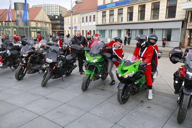 Osijek:  Tradicionalni dolazak motomrazova na  Trg Ante Starčevića