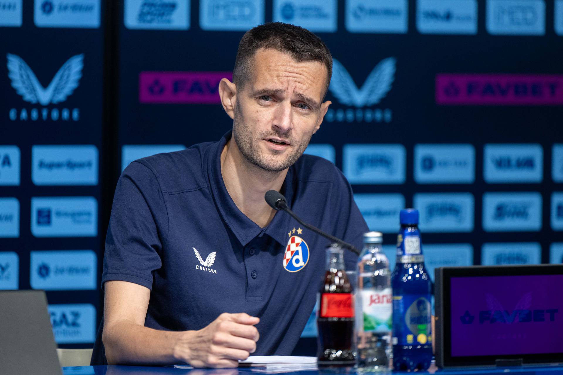 Zagreb: Konferencija za medije povodom utakmice Dinamo - Istra