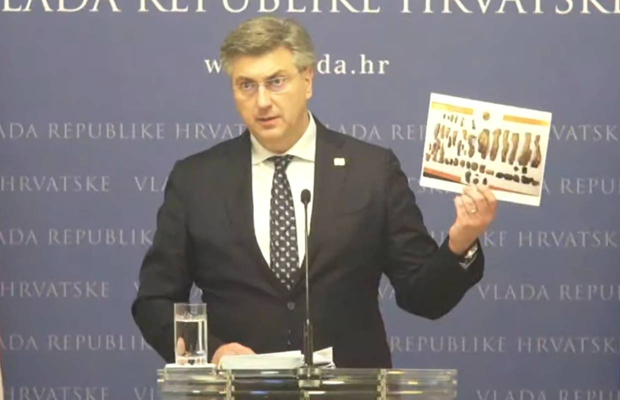Plenković: Letjelica je bila naoružana, imala je aviobombu