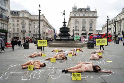 PETA protest