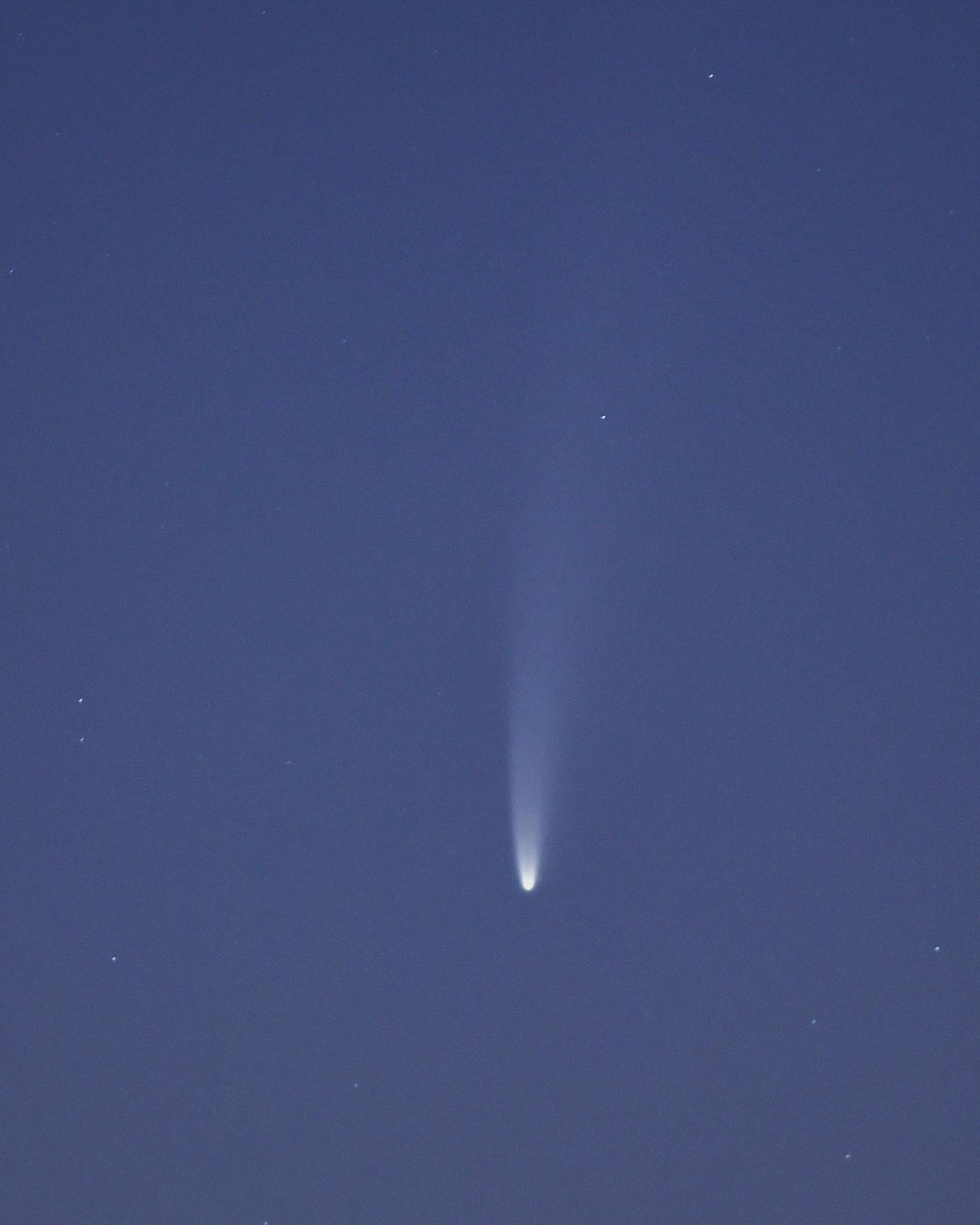 Nebeska predstava na noćnom nebu: Komet Neowise ovih se dana može vidjeti golim okom