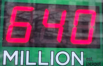 SAD: Izvukli najveći jackpot u povijesti, 656 milijuna dolara