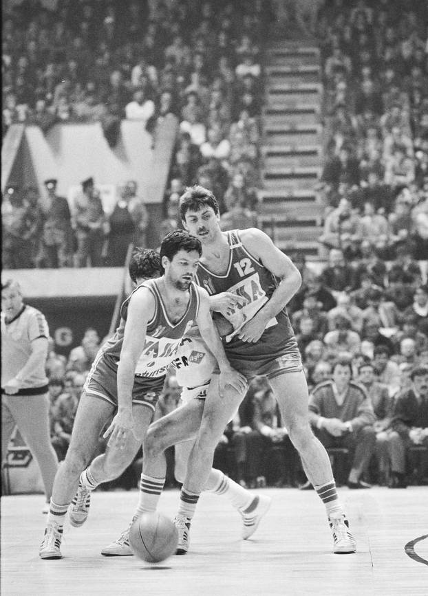 Povijesna utakmica kada je KK Zadar pobijedio KK Cibona u finalu Prvenstva Jugoslavije, 26.4.1986.