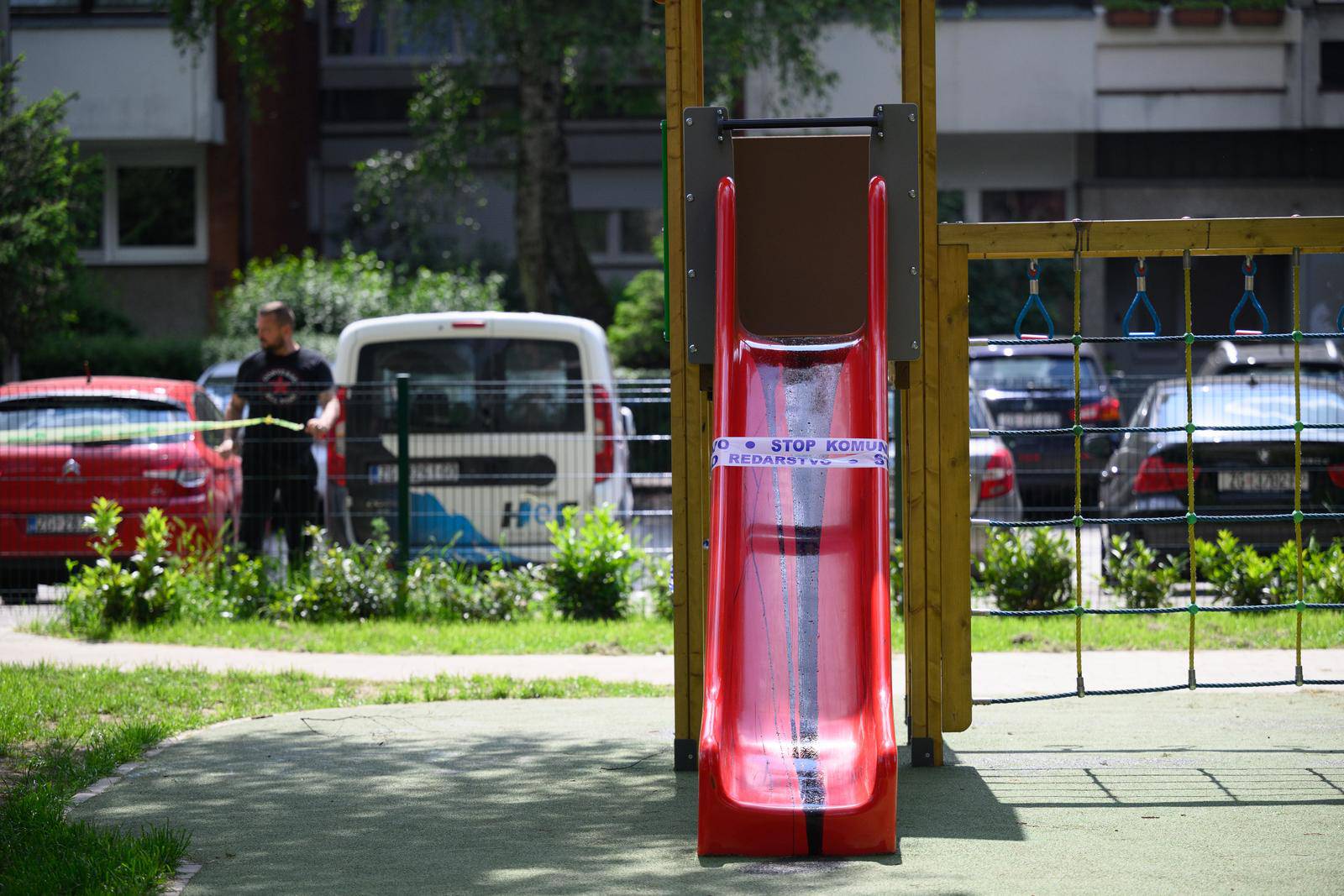 Zagreb: Devastiran dječji park u Španskom