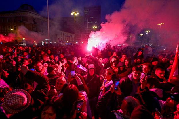 Zagreb: Svečani doček rukometnih reprezentativaca nakon osvojene bronce na Europskom prvenstvu