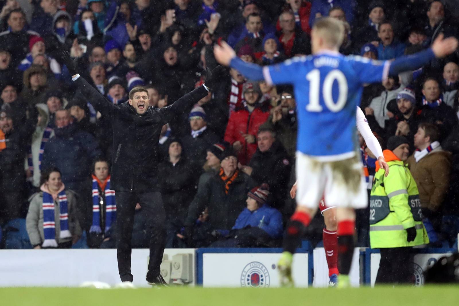 Europa League - Round of 32 First Leg - Rangers v S.C. Braga