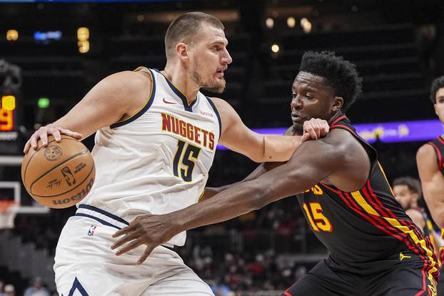 NBA: Denver Nuggets at Atlanta Hawks