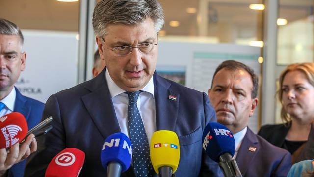 Pula: Premijer Plenković sudjelovao na otvorenju nove zgrade Opće bolnice Pula