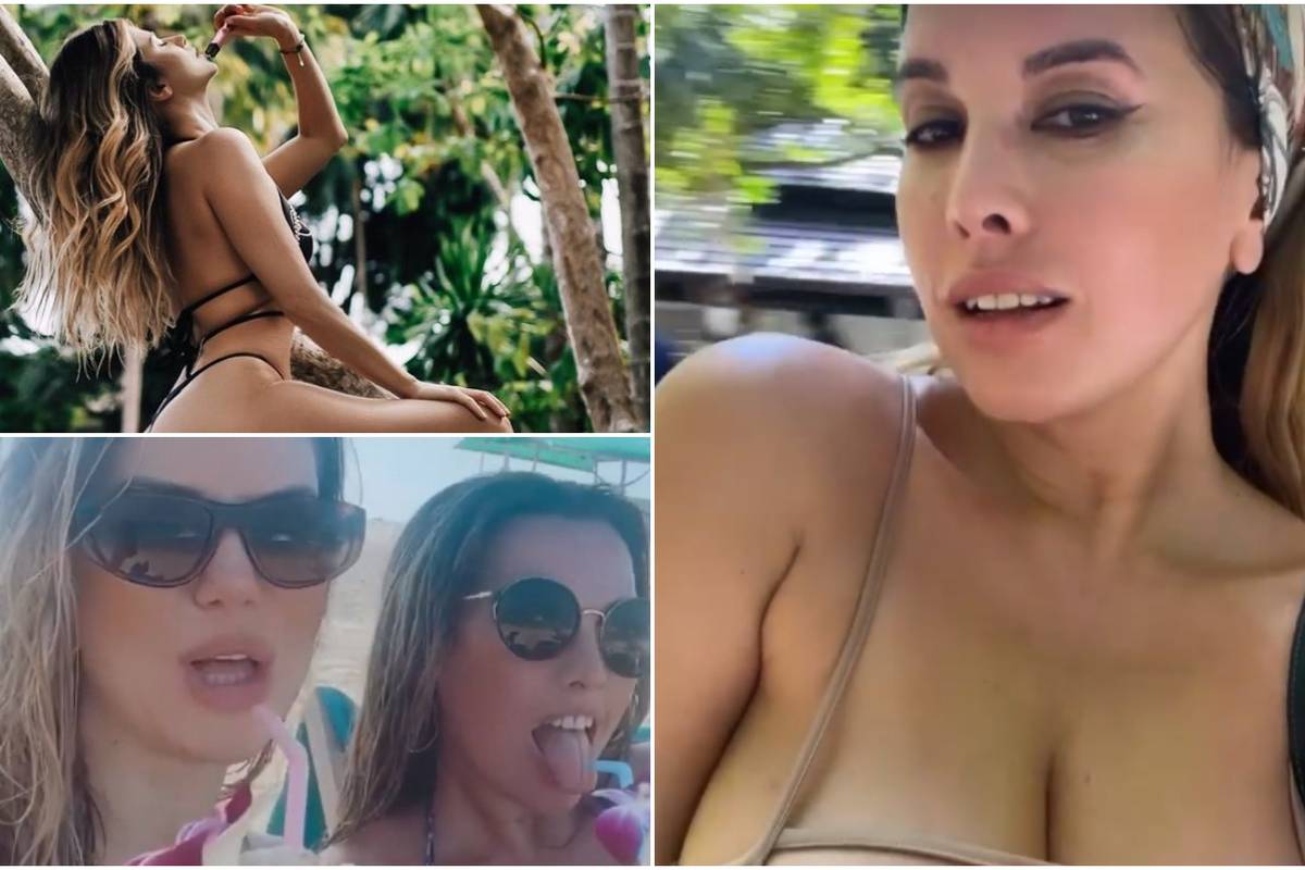 Nives i Ecija istaknule obline u minijaturnim badićima i na plaži na Tajlandu privukle svu pažnju