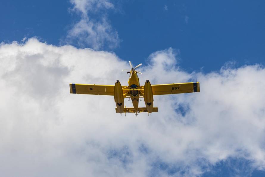 Zagreb: Generalna proba svečanog vojnog mimohoda - zračne snage 