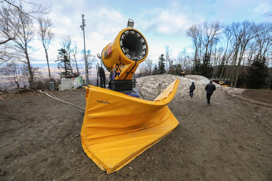U prvim danima siječnja zagrebačko Sljeme bez hladne zime i pravog snijega